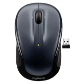 Мышь Logitech M325 Dark Silver (910-006812) [беспроводная, светодиодная, 1000 DPI, черная]