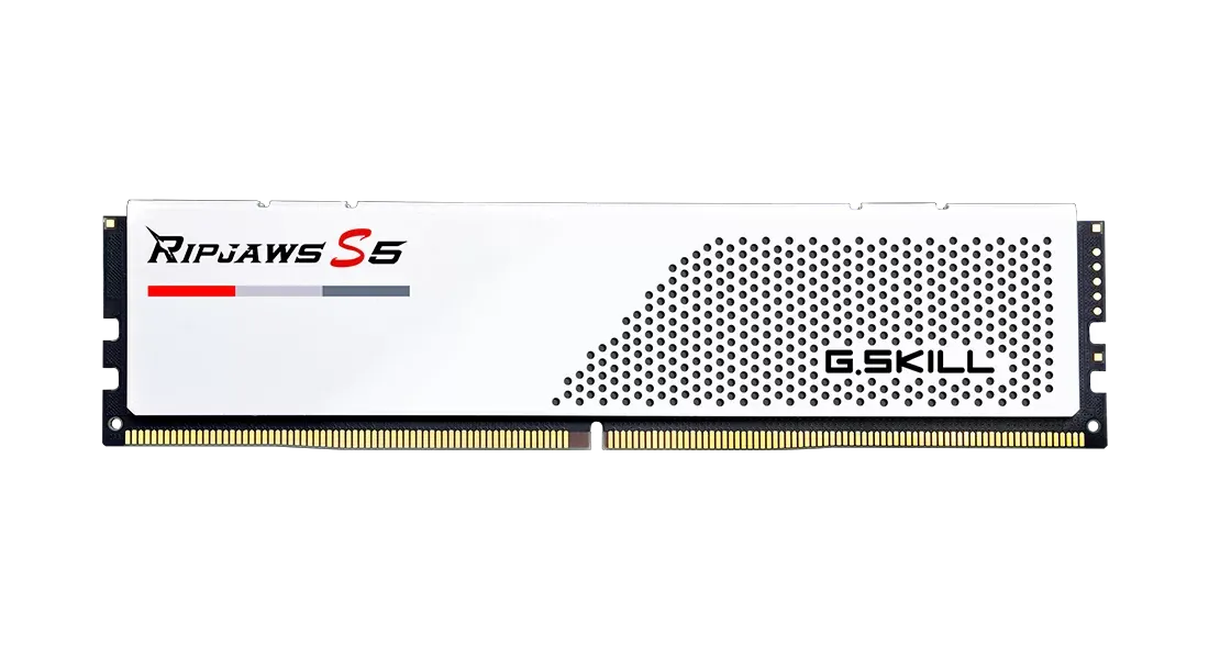 Комплект оперативной памяти G.Skill RipJaws S5 (F5-5200J4040A24GX2-RS5W) [48 ГБ, DDR 5, 5200 МГц, 1.1 В, KIT]
