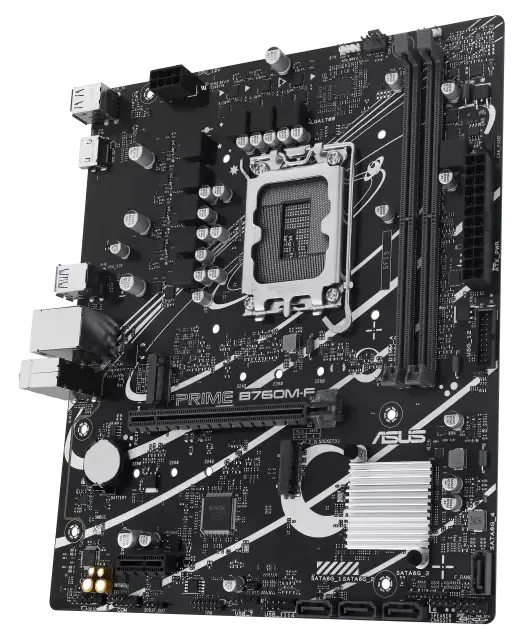 Материнская плата Asus PRIME B760M-F [LGA 1700, Intel B760, 2xDDR 5, 2xM.2, 1xPCI-E x16, Micro-ATX]