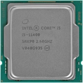 Процессор Intel Сore i5-11400, [LGA 1200, 6 x 2.600 МГц, TDP 65 Вт, OEM]