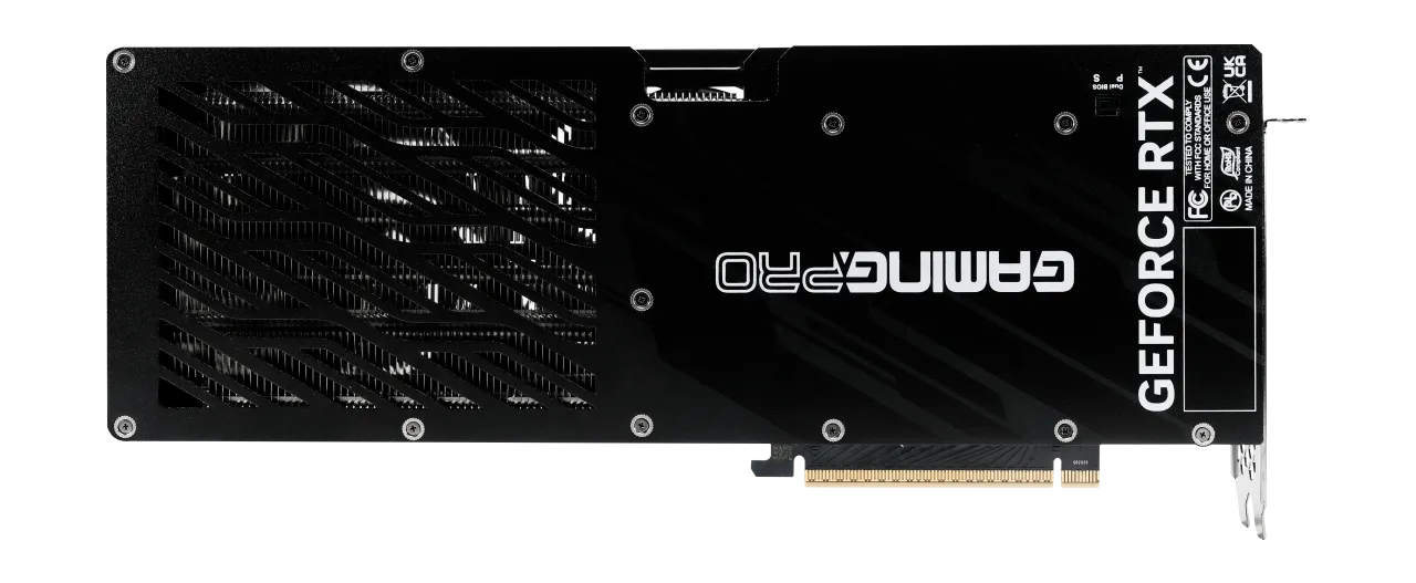 Видеокарта Palit RTX 5070 GAMINGPRO OC 12GB (NE75070T19K9-GB2050A) [12 ГБ, GDDR7, 192 бит, HDMI, DisplayPort (3 шт)]