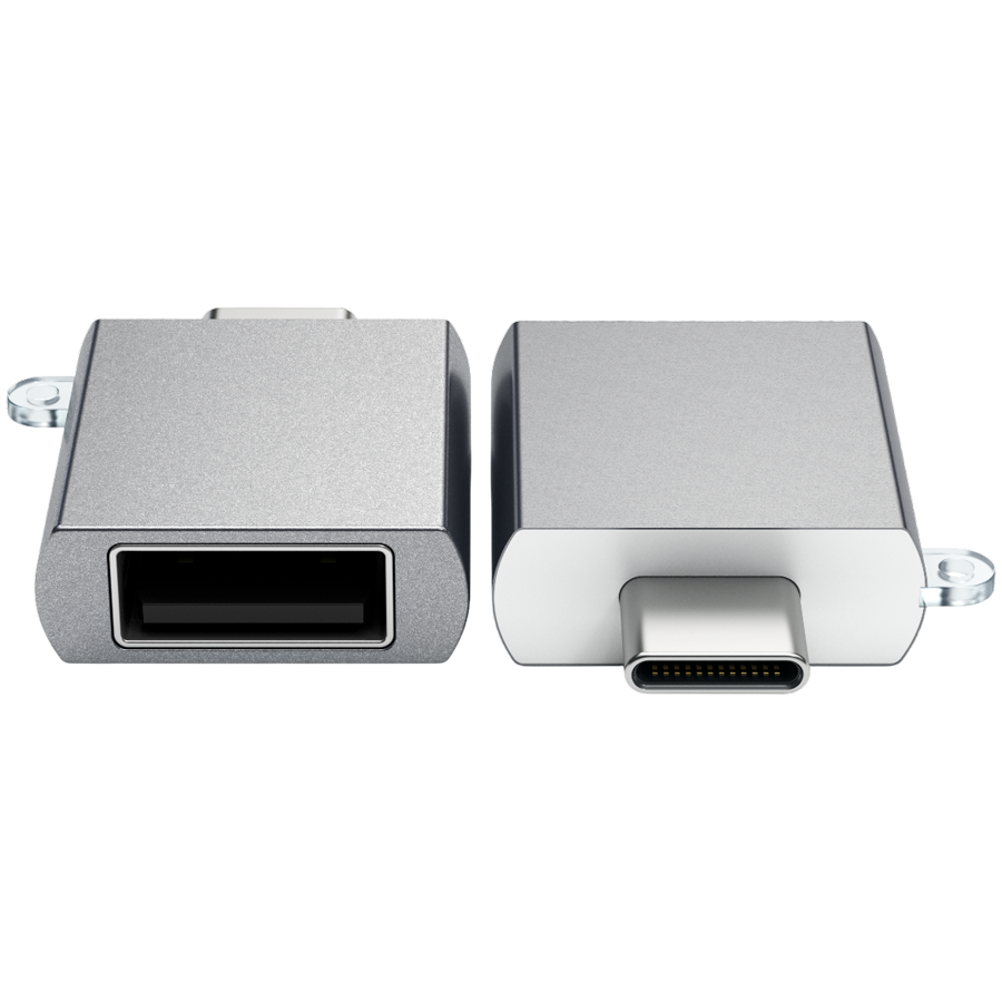 SATECHI Aluminum Type-C to USB 3.0 Adapter. Серый (ST-TCUAM)