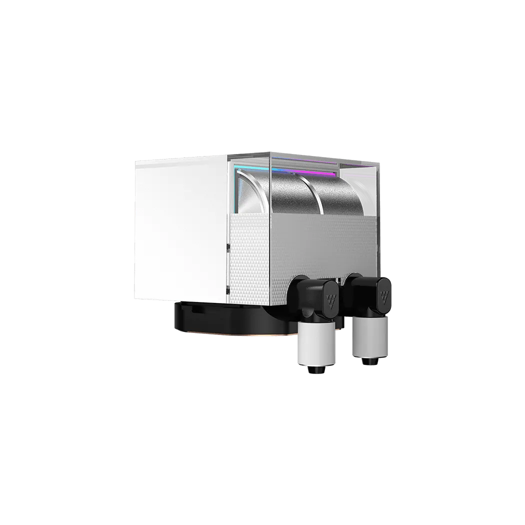 Система охлаждения PCCooler DS360 Display WH [120 мм, 2500 об/мин, 90 CFM, 40 dB, PWM]