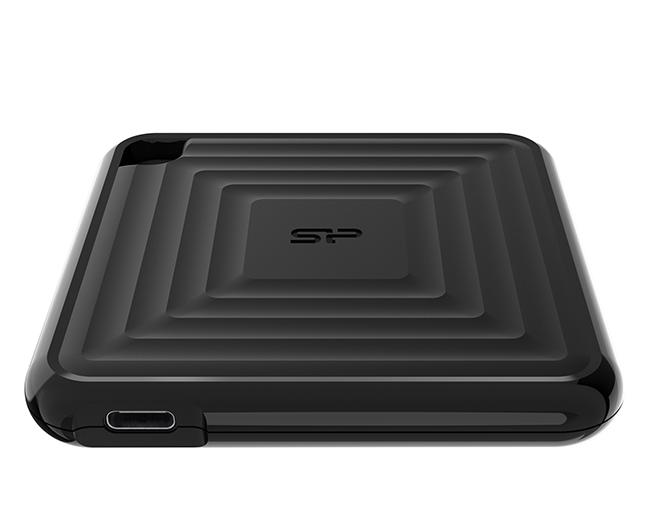 Внешний твердотельный накопитель Silicon Power PC60, SP010TBPSDPC60CK,  1 TB, Черный USB 3.2