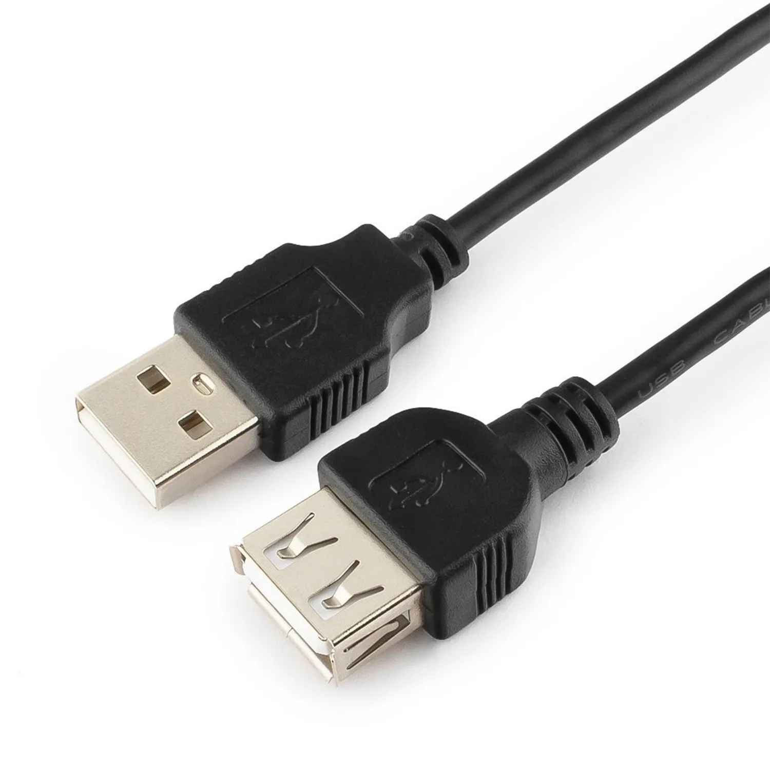 Кабель-удлинитель Cablexpert CC-USB2-AMAF-6B-N, AM/AF, USB 2.0, 1.8 м, черный