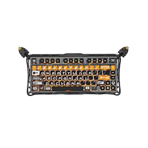 Клавиатура Gravastar Mercury K1 Pro CyberFlare [Механическая, беспроводная, клавиш - 79, подсветка, черная]