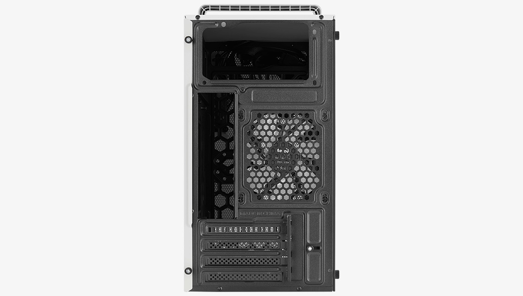 Компьютерный корпус Aerocool CS-109, Mini tower, белый - купить в интернет-магазине Forcecom.kz Компьютерный корпус Aerocool CS-109, Mini tower, белый