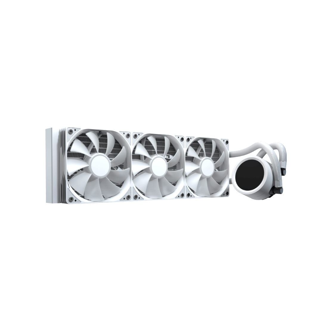 Система охлаждения AeroCool Abyss L360R Digi WH (ACLA-AD36117.21) [120 x 120 мм, 3000 об/мин, 36 дБ, 4 pin]