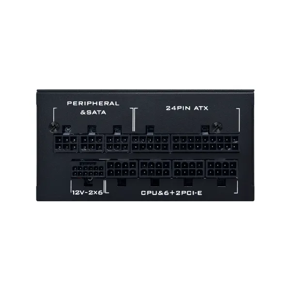 Блок питания Lian Li SP850P BLACK 850W (G9P.SP0850P.B000.EU) [850 Вт, 80 PLUS Gold, 4x SATA, 1 x 16 pin (12VHPWR), 3 x 6+2 pin PCIe, 2x 4+4 pin CPU, SFX]