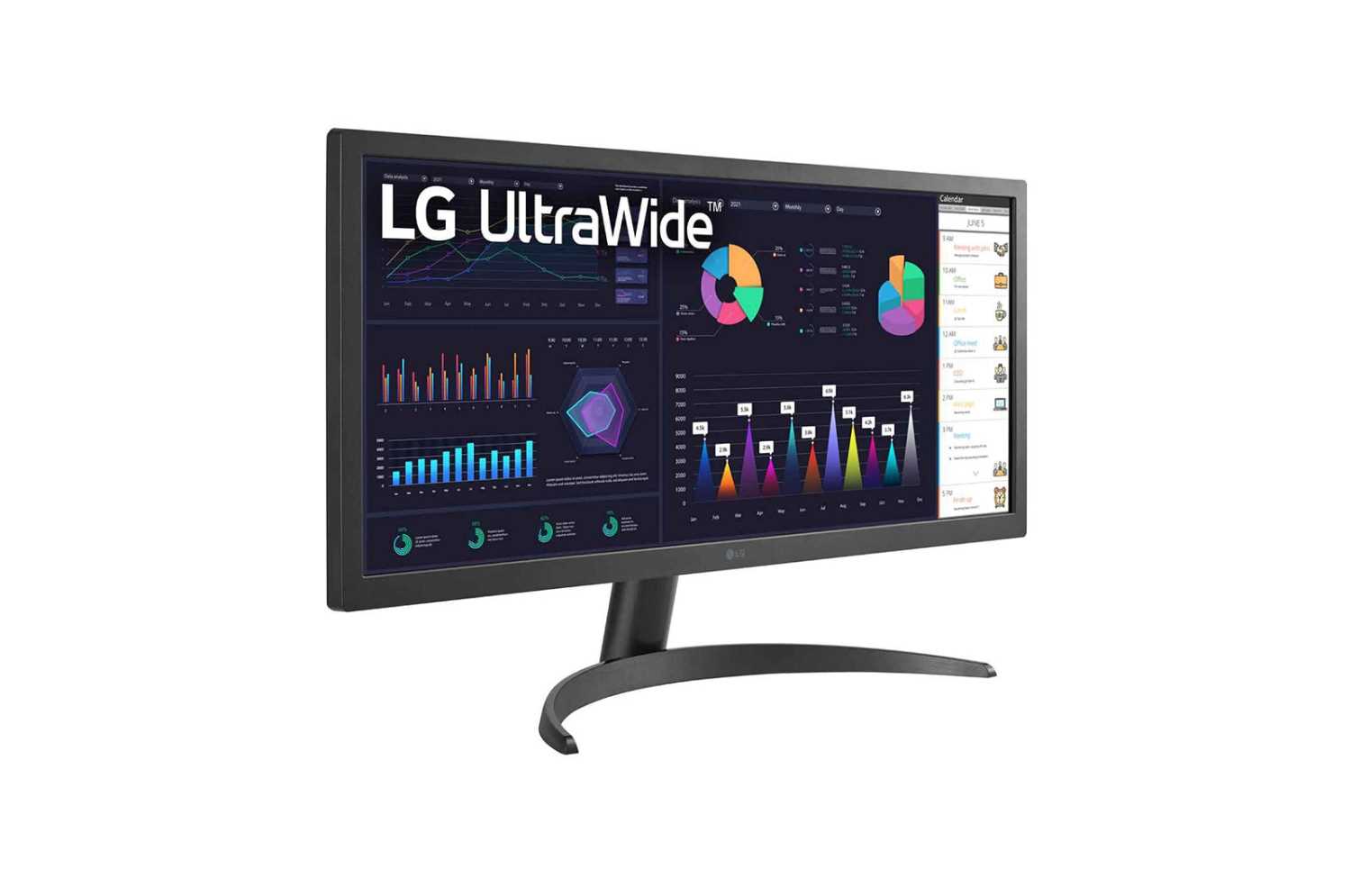 Монитор LG 26WQ500-B [25.7" IPS, 2560x1080, 75 Гц, 5 мс, HDMI x2, DisplayPort]