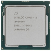 Процессор Intel Core i5 9600K, LGA 1151 v2, 6 x 3700 МГц, TDP 95 Вт, OEM