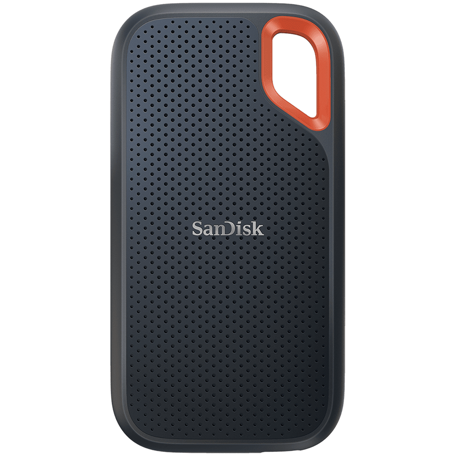 Внешний SSD-накопитель SanDisk Extreme Portable SSD (SDSSDE61-500G-G25) [500 ГБ, USB 3.2 Gen 2 Type C, 1050/1000 МБ/с]