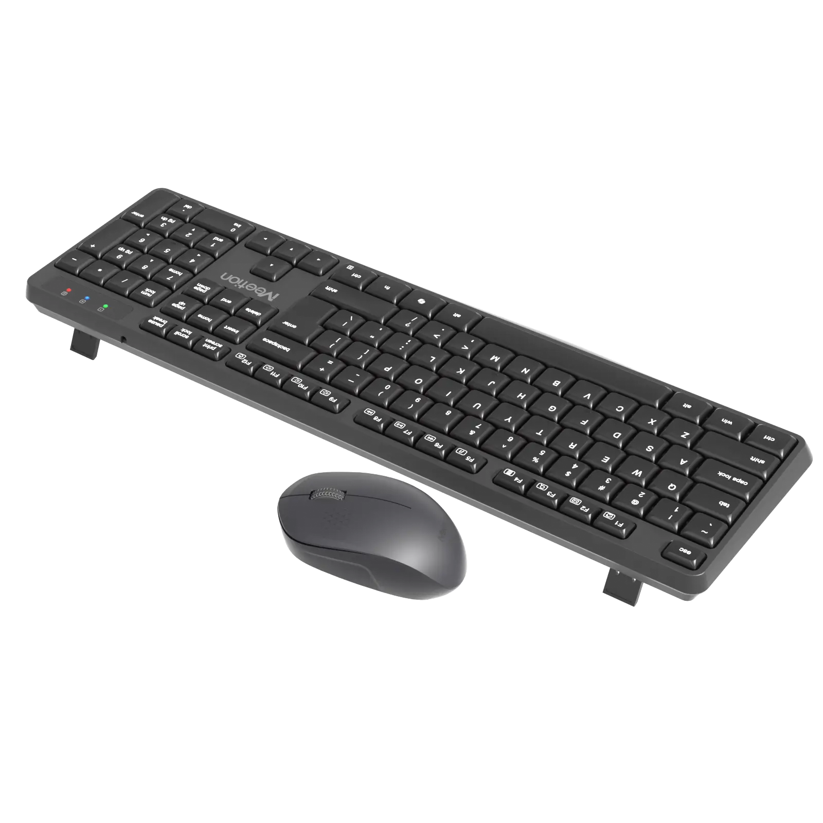 Клавиатура+мышь Meetion CW235 (MT-CW235 Black) [мембранная, беспроводная, черная]