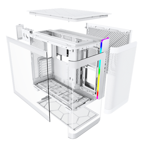 Корпус Montech KING 95 (W) [Midi Tower, Белый]