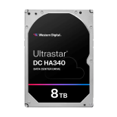 Жесткий диск Western Digital Ultrastar DC HA340 (WUS721208BLE6L4) [8 ТБ, 3.5", SATA III, 7200 об./мин, кэш - 256 МБ, корпоративного класса]
