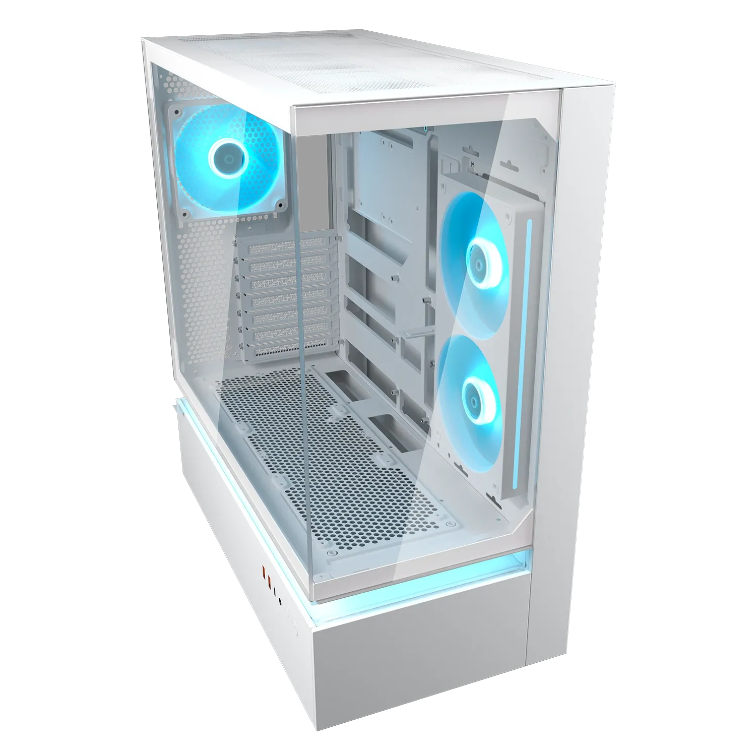 Корпус Cougar CFV235 WH (382DA40.0002) [Midi Tower, 3 x 120 мм ARGB, белый]