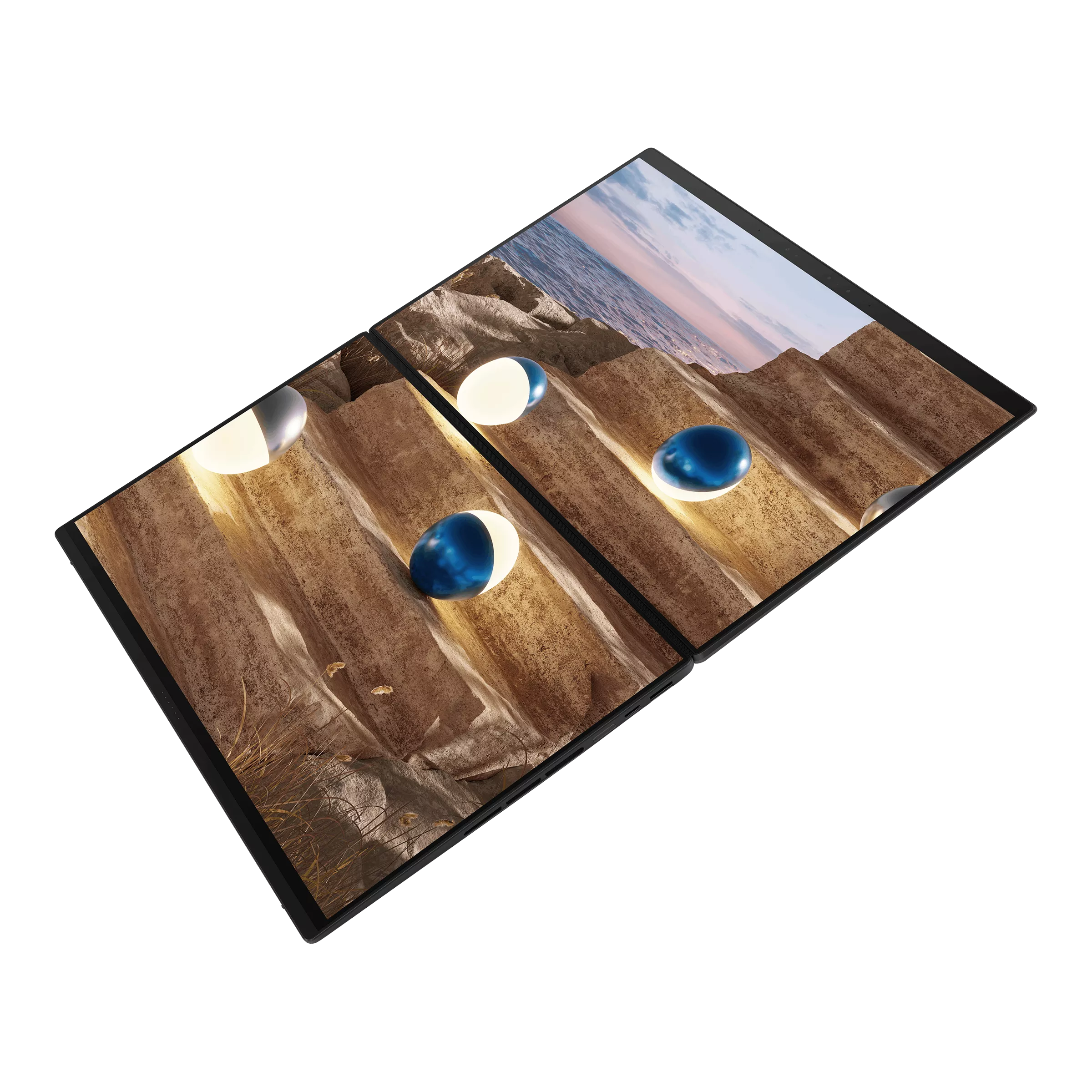 Ноутбук Asus Zenbook DUO UX8407AA-SN046W (90NB16V1-M00WS0) [14", Ultra 9 386H, 32 ГБ ОЗУ, 2 ТБ SSD, Windows 11 Home]