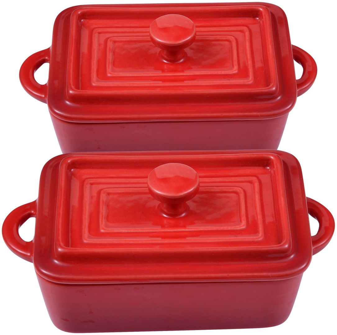 Набор посуды Bergner Classique BG BG-13353-RD (2 чаши) красный