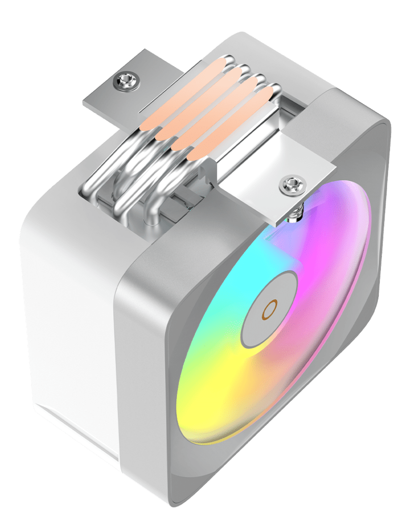 Система охлаждения Ocypus Delta A40 EX WH Digital [120 x 120 мм, 1600 об/мин, 31 дБ, 4 pin]
