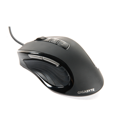 Мышь Gigabyte GM-M6980X, черная [проводная, лазерная, 1000 гц]