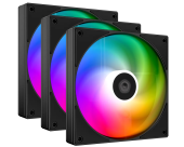 Комплект вентиляторов 12см ID-Cooling AS-120-ARGB-K TRIO Fan kit for case, 12cm x 3, 300-2000rpm, 58CFM, 27.2 dBA, 4pin+3pin