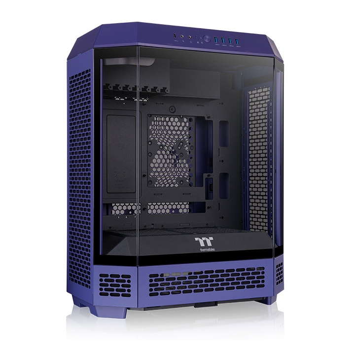 Корпус Thermaltake The Tower 600 Future Dusk (CA-1Z1-00MNWN-00) [Midi Tower, 2x 140 мм, фиолетовый]