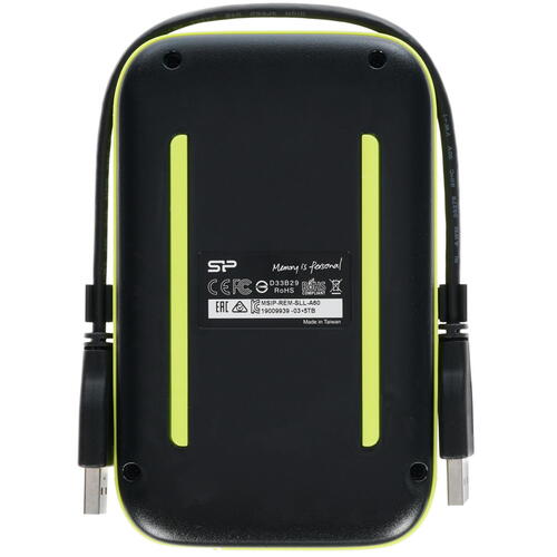 Внешний жесткий диск Silicon Power A60 (SP050TBPHDA60S3K) [5 ТБ, 2.5", Type-A]