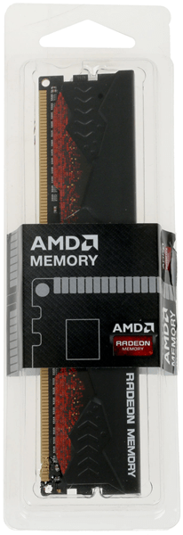 Оперативная память AMD Radeon R5 Entertainment (R5S34G1601U1S) [4 ГБ, DDR 3, 1600 МГц, 1.5 В]