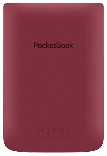 Электронная книга PocketBook 628, PB628-R-CIS красный