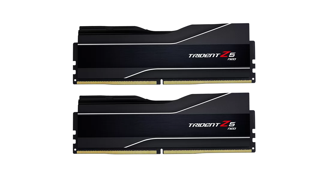Комплект модулей памяти G.Skill Trident Z5 Neo (AMD EXPO), F5-5600J2834F16GX2-TZ5N [32 ГБ DDR 5, 5600 МГц, 1.35 В, KIT]