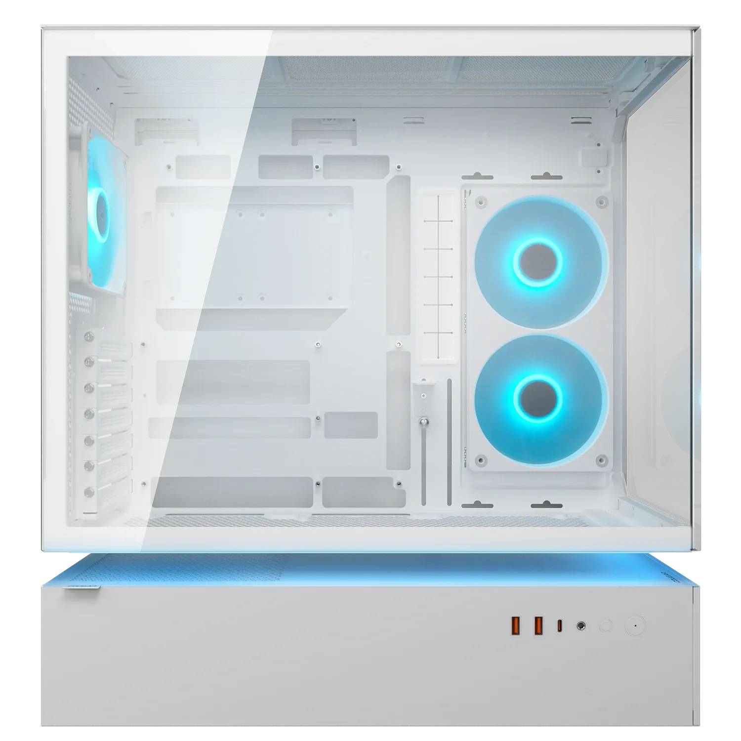 Корпус Cougar CFV235 WH (382DA40.0002) [Midi Tower, 3 x 120 мм ARGB, белый]