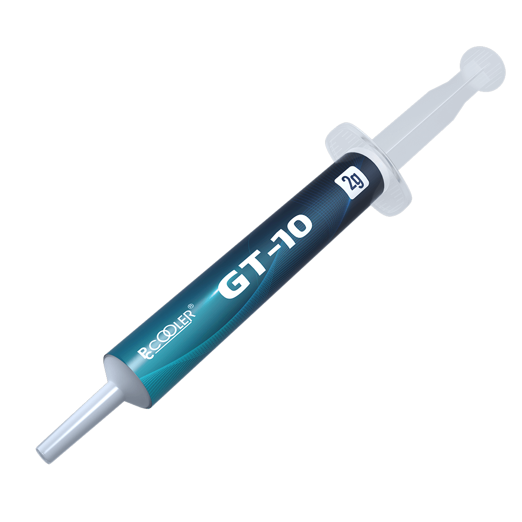 Термопаста PCCooler GT-10 2G Теплопроводность - 9.8 Вт/мК, от -50°С до 250°С. В шприце. 2гр.