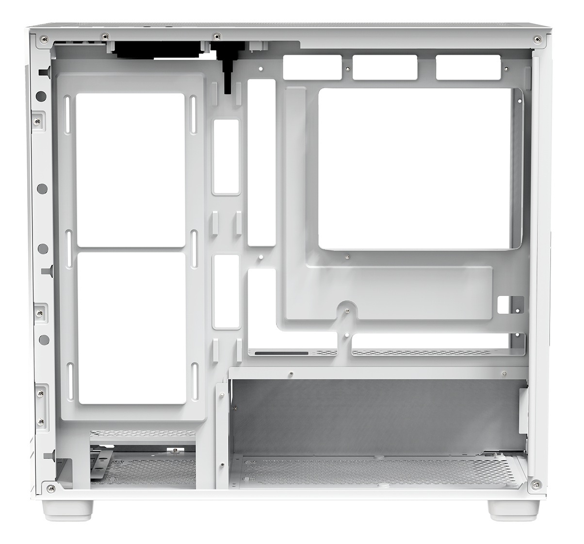 Корпус Ocypus Gamma C52 (Gamma-C52-WHD000XX-GL) [Mini Tower, белый]