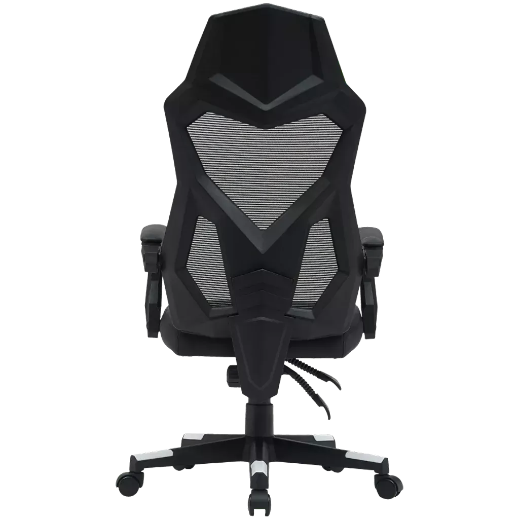 Игровое кресло CANYON gaming chair Flow MCH01 Mesh (CNE-MCH01W) черный / белый