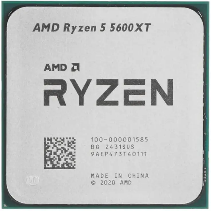 Процессор AMD Ryzen 5 5600XT (100-000001585) [AM4, ядер - 6, 3700 МГц, TDP 65 Вт, OEM]