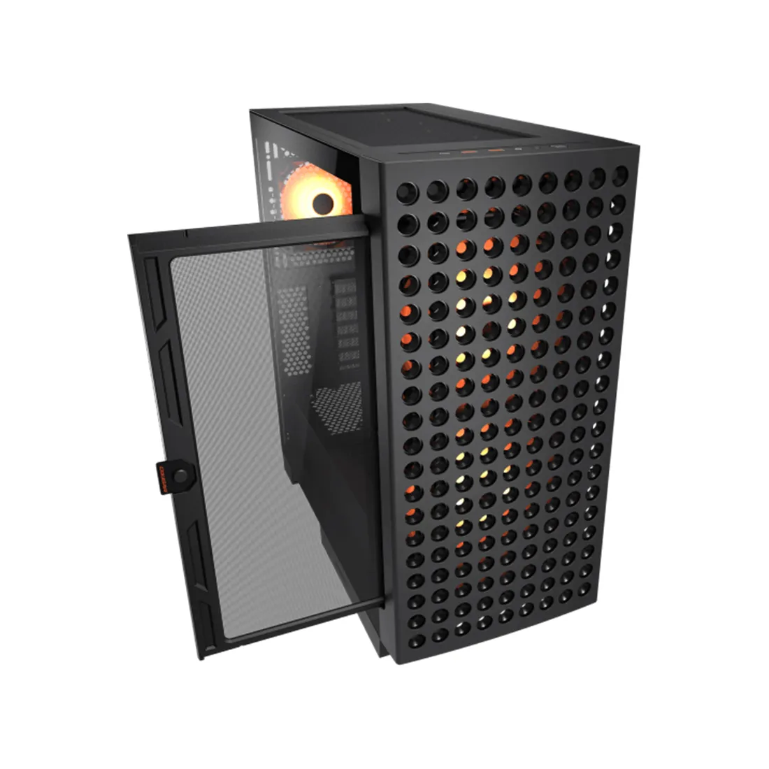Корпус Cougar Airface ECO RGB (CGR-5YA2B-RGB) [Midi Tower, 1 x 120 мм, 2 x 140 мм, черный]