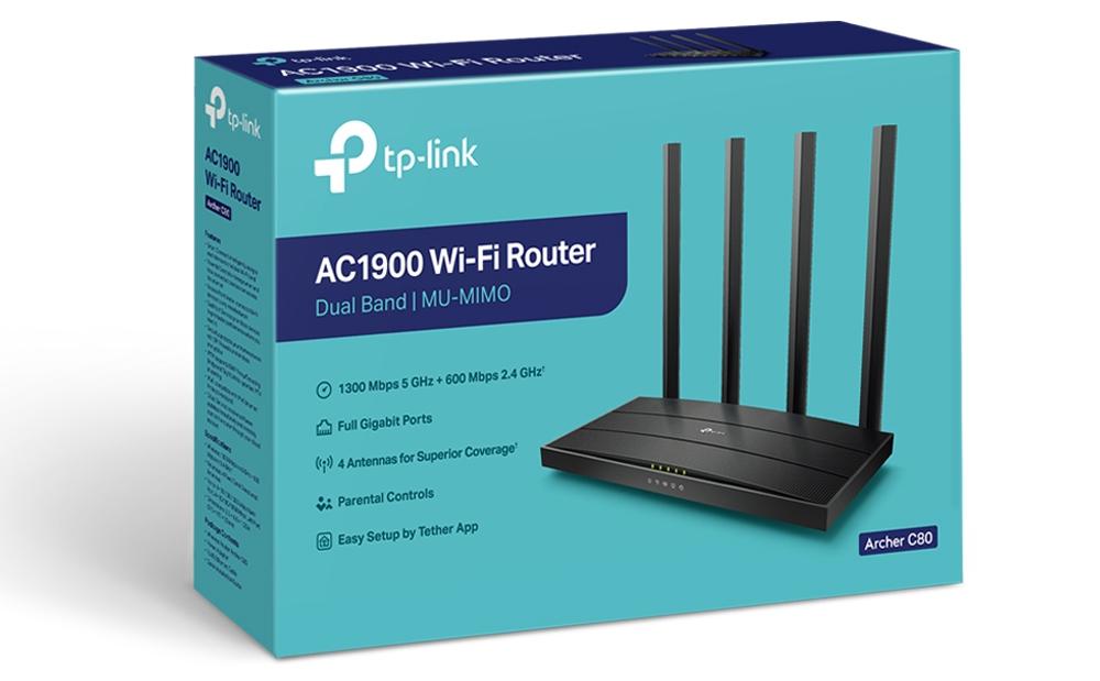 Маршрутизатор TP-Link Archer C80(RU)