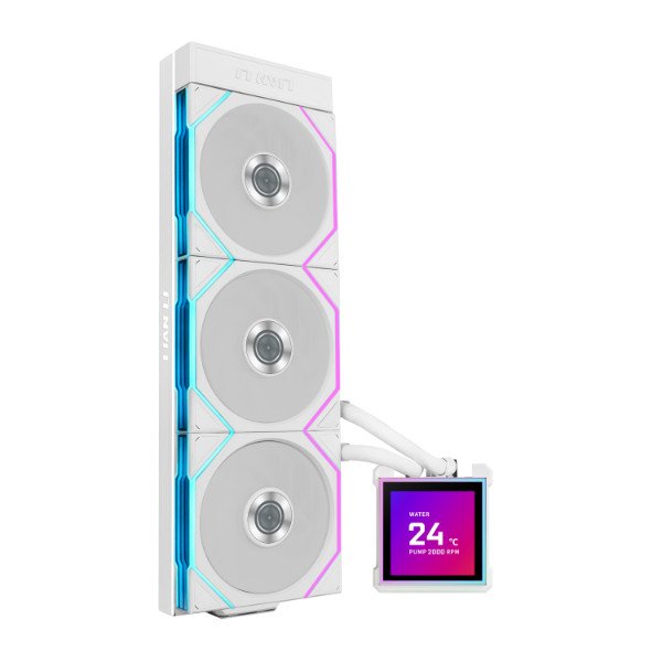 Система охлаждения Lian Li HydroShift II LCD-S 360TL (G89.GHS2LCDS36TFW.00) [120 x 120 мм, 2600 об/мин, 33 дБА, 4 pin]