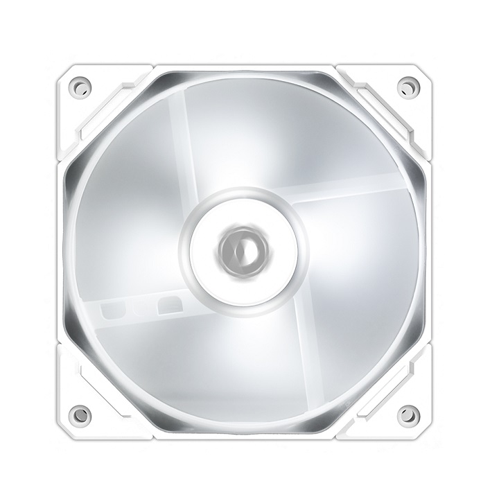 Вентилятор для корпуса ID-Cooling TF Series (TF-12025-SW) [120 x 120 мм, 1800 об/мин, 76.16 CFM, 35.2 дБ, PWM]