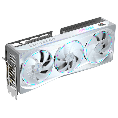 Видеокарта Gigabyte RTX 5080 MASTER ICE (GV-N5080AORUSM ICE-16GD) [16 ГБ, GDDR7, 256 бит, HDMI, DisplayPort (3 шт)]