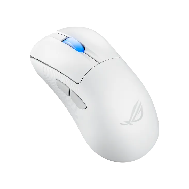 Мышь Asus ROG KERIS II WL ACE (P714) [беспроводная, светодиодная, 42000 DPI, 8000 Гц, подсветка, белый]
