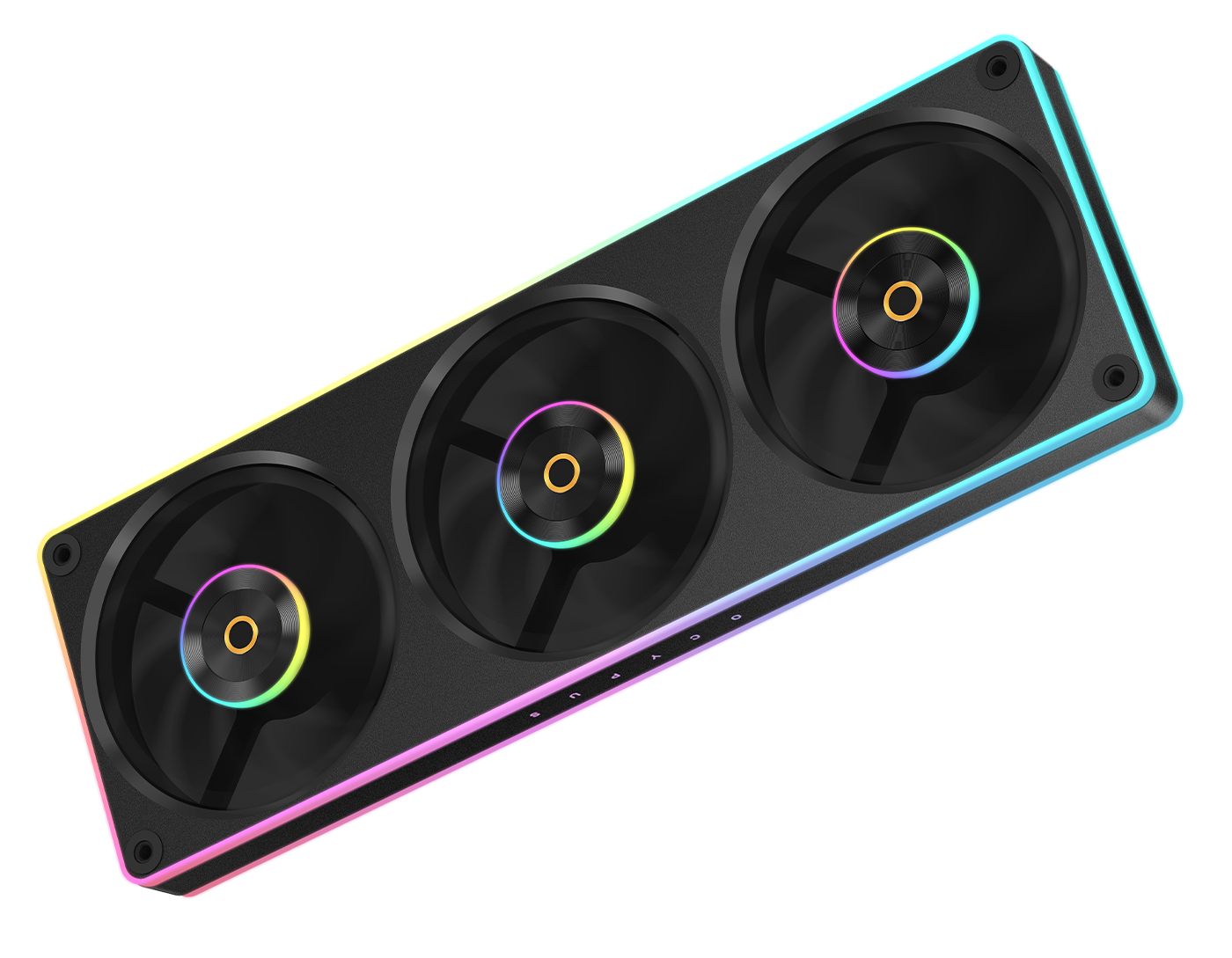 Комплект вентиляторов для корпуса Ocypus Sigma F36 BK ARGB [120 x 120 мм, 2200 об/мин, 82.5 CFM, 36 дБ, PWM]
