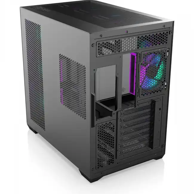 Корпус Raijintek ATREUS BT7 [Midi Tower, 7 x 120 мм ARGB, черный]