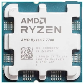 Процессор AMD Ryzen 7 7700 [AM5, 8 x 3.8 ГГц, TDP 65 Вт, OEM]