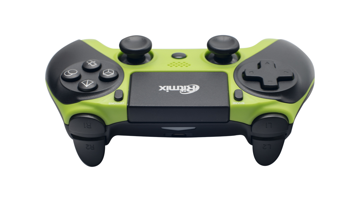 Геймпад беспроводной Ritmix GP-062BTH черный+зеленый