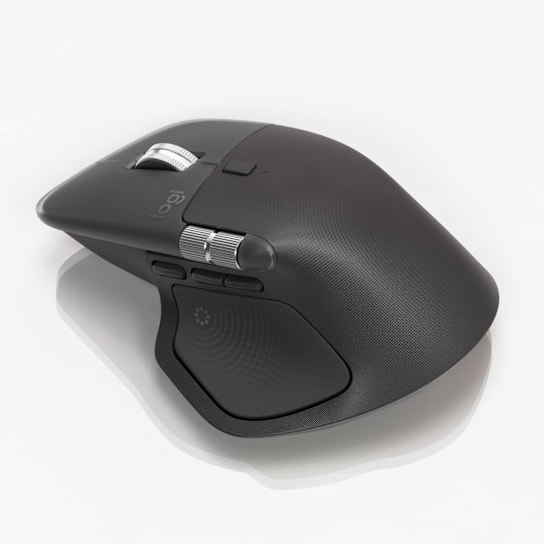 Мышь Logitech MX Master 4 (910-007562) [беспроводная, светодиодная, 8000 DPI, 1000 Гц, серый]