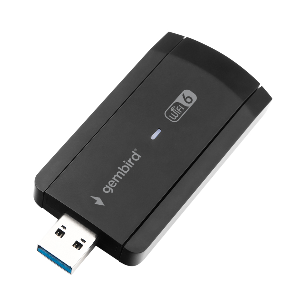 Беспроводной сетевой адаптер Gembird WNP-UA-014 USB adapter, WiFi 6, USB