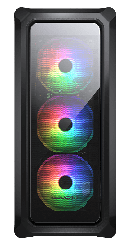 Корпус Cougar Archon 2 RGB (385CC50.0003) [Midi Tower, 3 × 120 мм RGB, Черный]