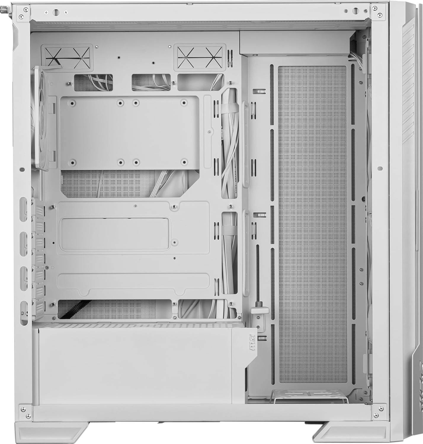 Корпус MSI MPG VELOX 300R AIRFLOW PZ WHITE [Midi Tower, 1 × 120 мм, 2 × 160 мм, белый]