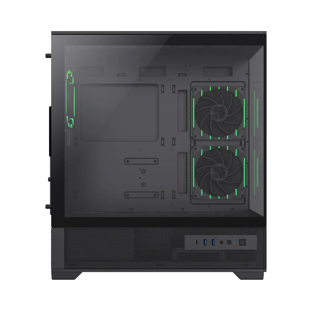 Корпус GameMax VISTA 2 AB (9101-0800R0037) [Midi Tower, 1 x 120 мм, черный]